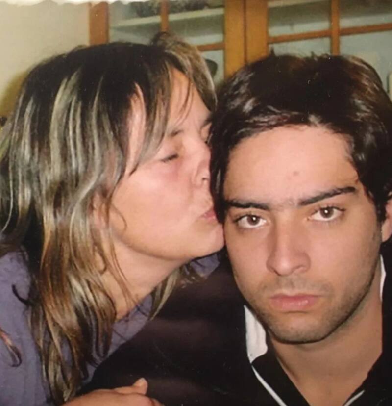 Una foto del recuerdo es la que subió Cristián Riquelme