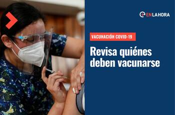 Vacunación Covid-19 | ¿Quiénes deben vacunarse contra el coronavirus este domingo 31 de julio en Chile?