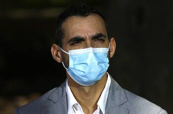 Se fracturó la clavícula: Subsecretario de Salud Pública, Cristóbal Cuadrado, sufrió accidente en bicicleta