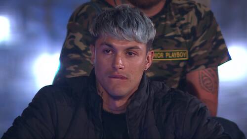 Nicolás Solabarrieta en el reality Tierra Brava.