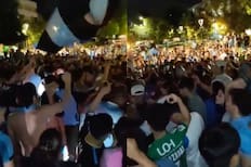VIDEO | ¡No cabe nadie más! Hinchas de O’Higgins repletaron plaza en Rancagua para festejar el paso en Copa Libertadores