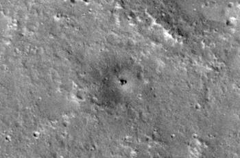 NASA capturó desde el espacio imágenes de robot muerto en Marte