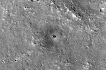 NASA capturó desde el espacio imágenes de robot muerto en Marte