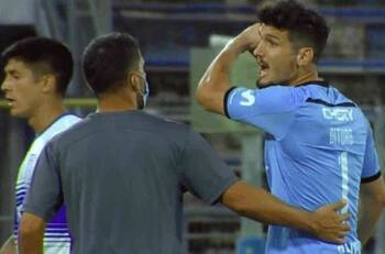 Dituro no olvida el arbitraje a la UC: "Hubo jugadas en que no aplicaron el mismo criterio"