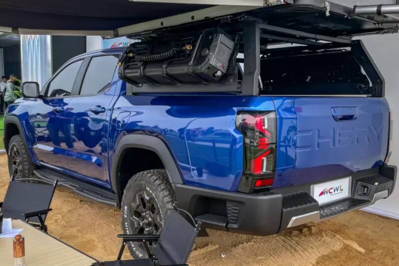 La nueva camioneta de Chery debutaría en el Salón de Shanghái 2025