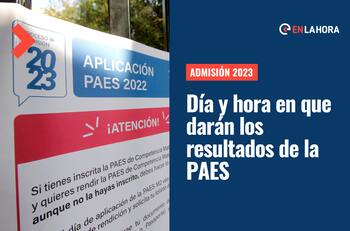 Resultados PAES: ¿A qué hora revelan los puntajes y cuándo parte el proceso de postulación 2023?
