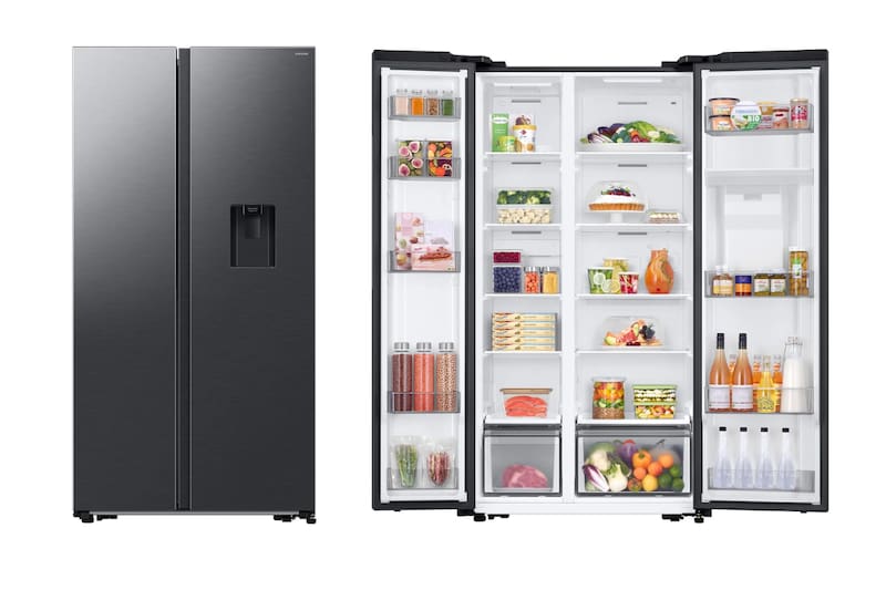 Samsumg tiene un funcionamiento que permite controlar el refrigerador desde el celular.