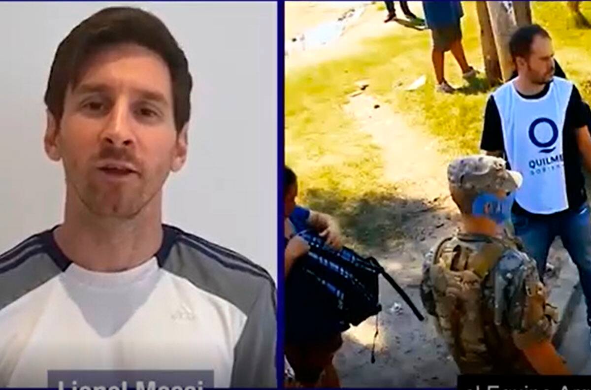 Liderados por Messi: Atletas argentinos agradecen a los que luchan contra el coronavirus