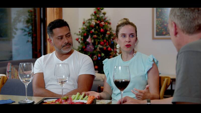 Pedro Ruminot y Alison Mandel en "De tú a tú"