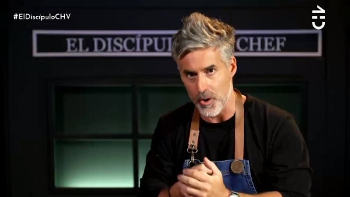 "Yo dije acá me voy": La accidentada preparación que puso en aprietos a Carlos Díaz en "El Discípulo del Chef"