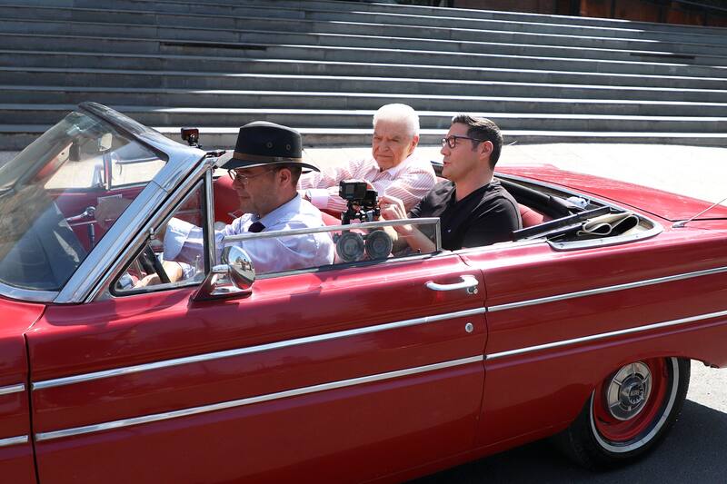 Mario Kreutzberger, Don Francisco, junto a Pancho Saavedra en "Te paso a buscar"