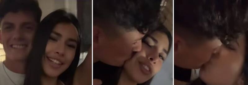 Eskarcita e Íñigo están juntos. Créditos: TikTok