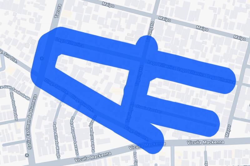 En esta zona, la interrupción durará tres horas. Créditos: Enel.