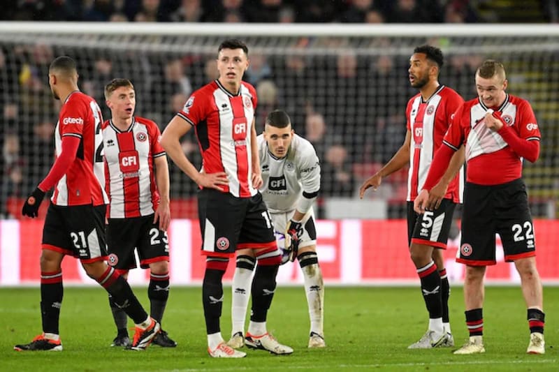 Sheffield United, le han convertido 72 goles en lo que va de Premier League.