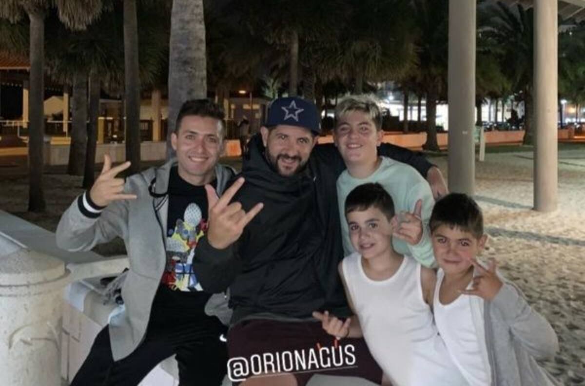 Agustín Orión no se olvida de Colo Colo en sus vacaciones en Florida