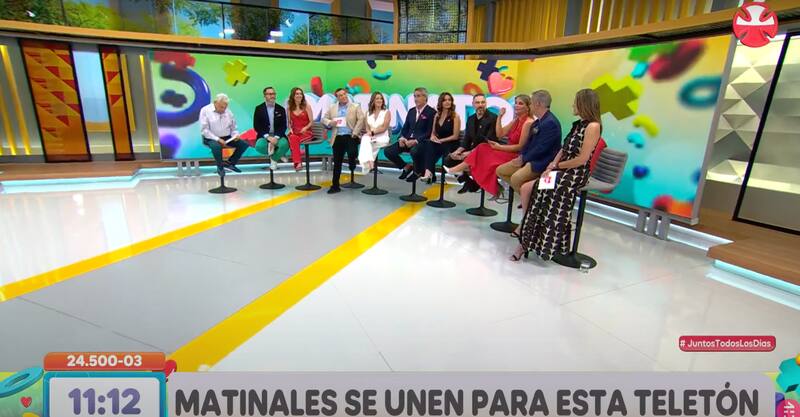 La Matinatón 2024 se realizó en Chilevisión.