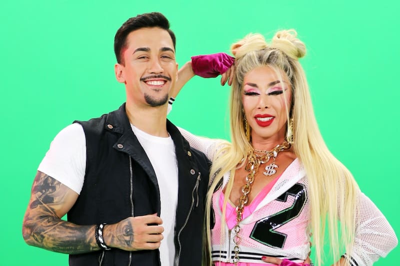 Felipe Román y Nicole Gaultier para "Aquí se baila" / Créditos: Canal 13