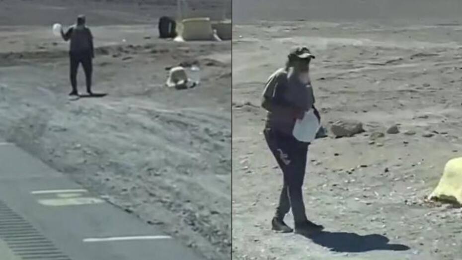 El ermitaño del Desierto de Atacama tiene una ruca considerada su santuario. Créditos: @camicoachg