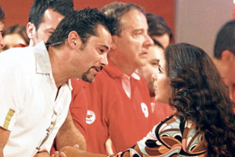 La relación amorosa de Felipe Camiroaga y Lucero