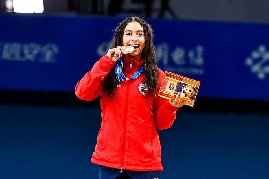 Ganó bronce en Chengdú 2025. Foto: Team Chile
