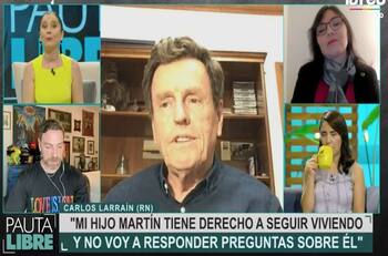 "No me toque a mi familia señora Matus": La desesperada reacción de Carlos Larraín en Pauta Libre