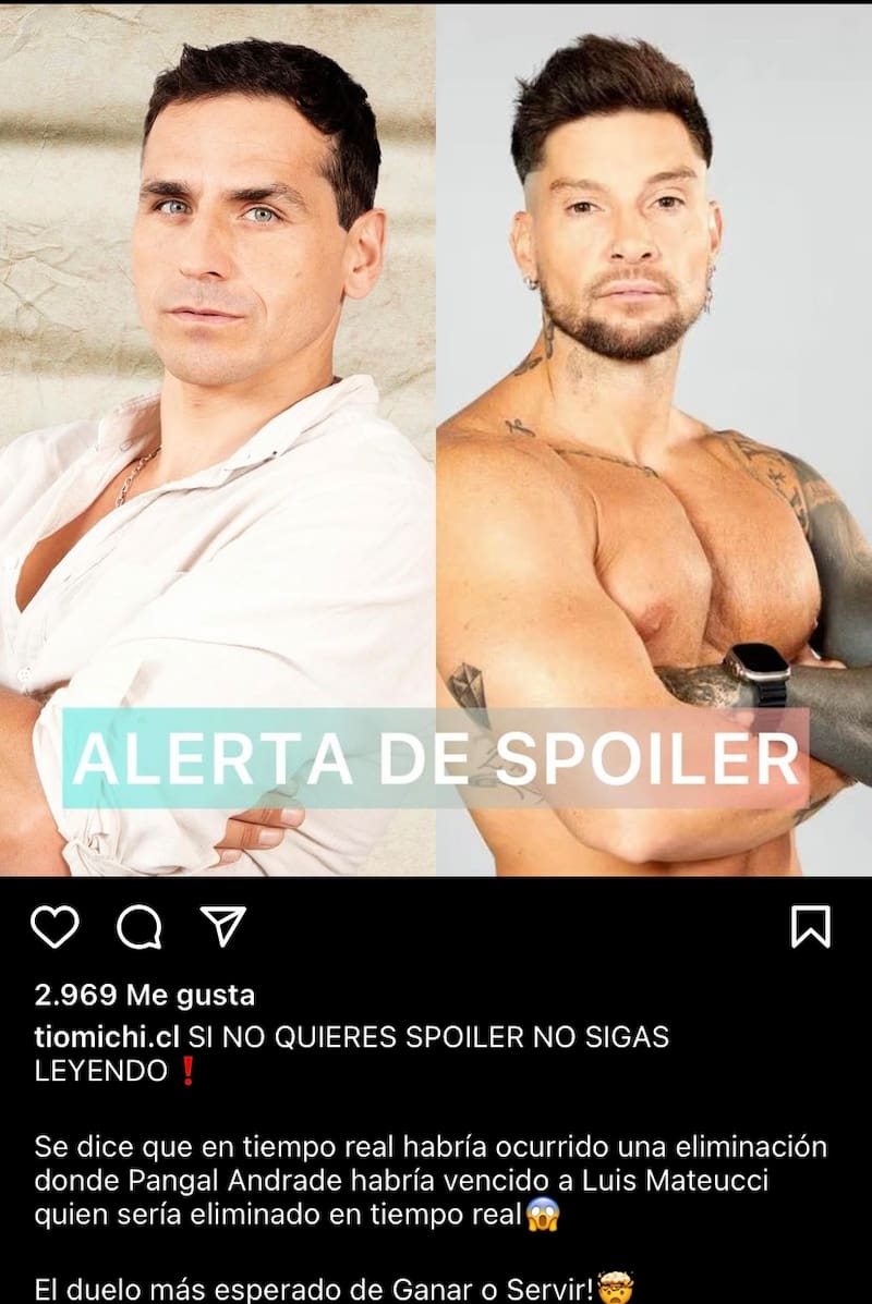 Pangal Andrade habría eliminado a Luis Mateucci de Ganar o Servir.