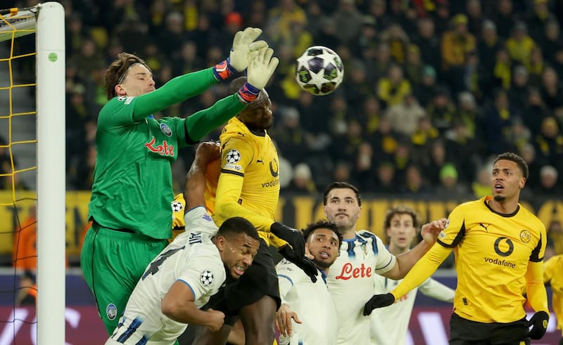 Los alemanes vencieron 2-0 al Atalanta. Foto: EFE.