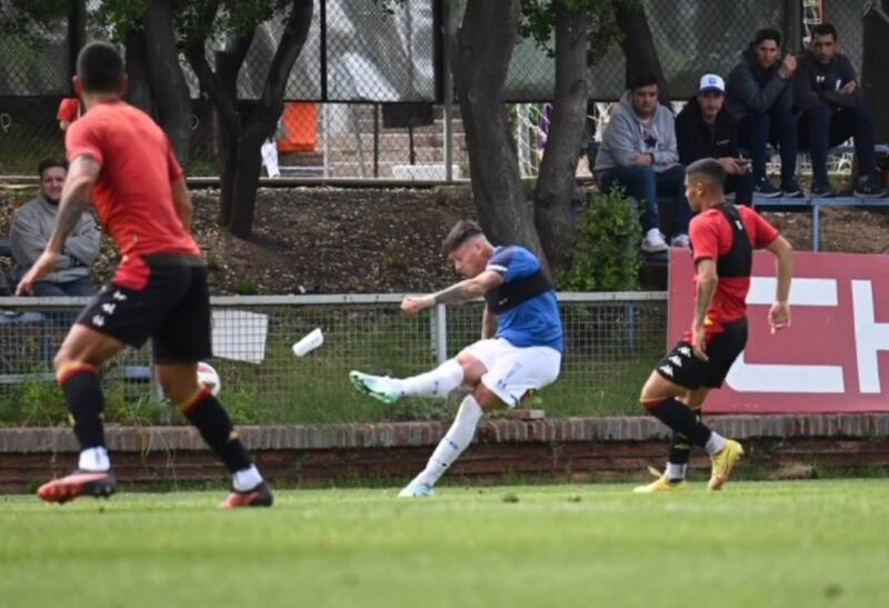 Nicolás Castillo vio acción ante la Unión Española. Foto: Instagram Nicolás Castillo.
