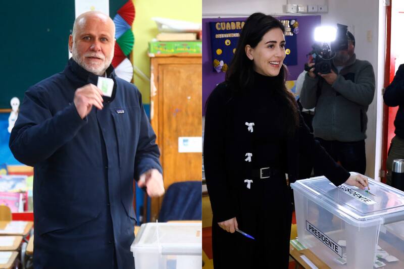 Las autoridades emitieron su derecho a voto este domingo.