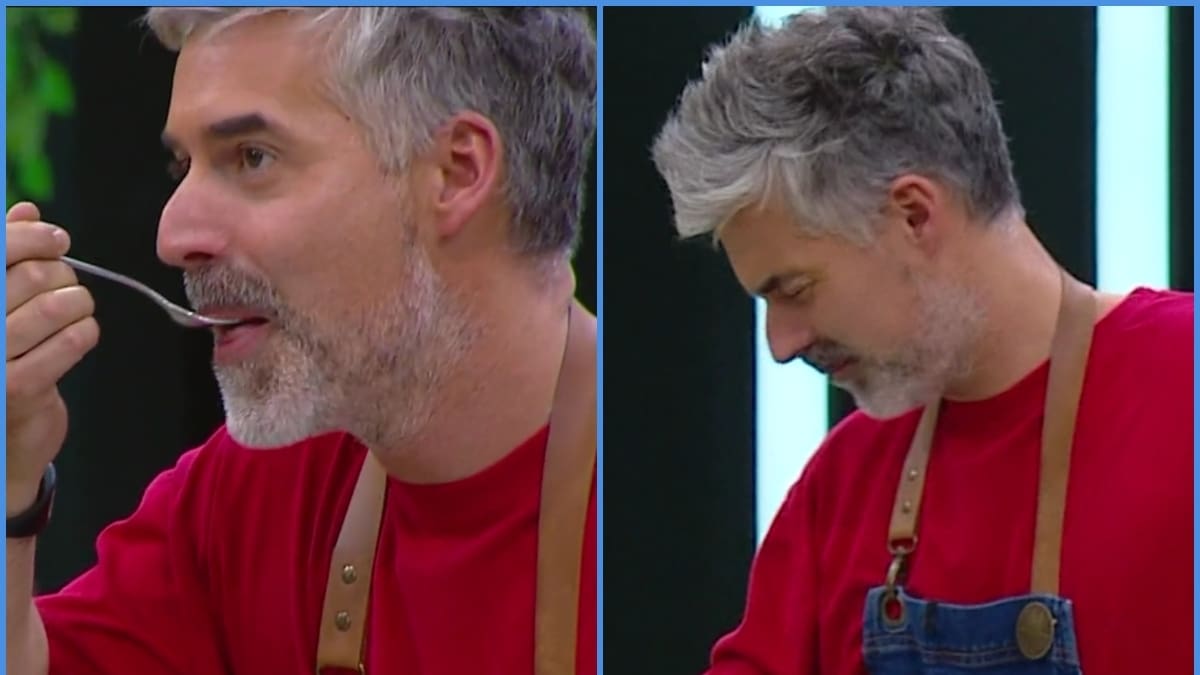 "¿Por qué eligieron salmón?": El esfuerzo de Carlos Díaz al probar plato de "El Discípulo del Chef"