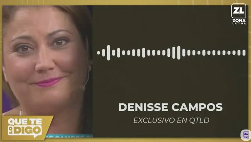 La gemela habló con "Que te lo Digo". Créditos: Pantallazo Zona Latina