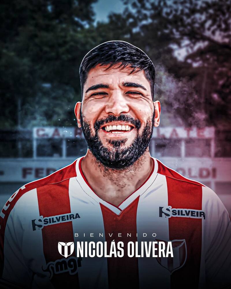 Nicolás Olivera fue presentado en River Plate de Uruguay.