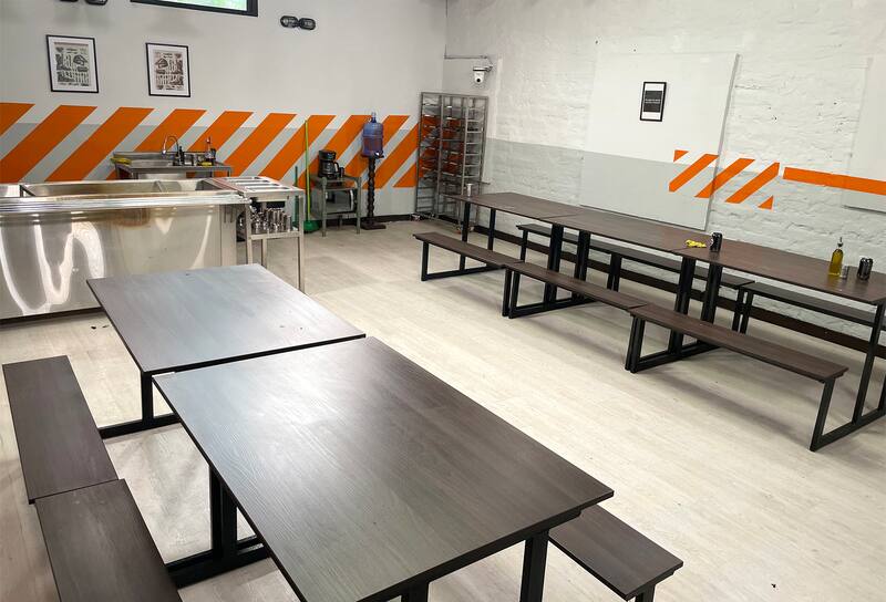 El comedor de “Palabra de Honor”