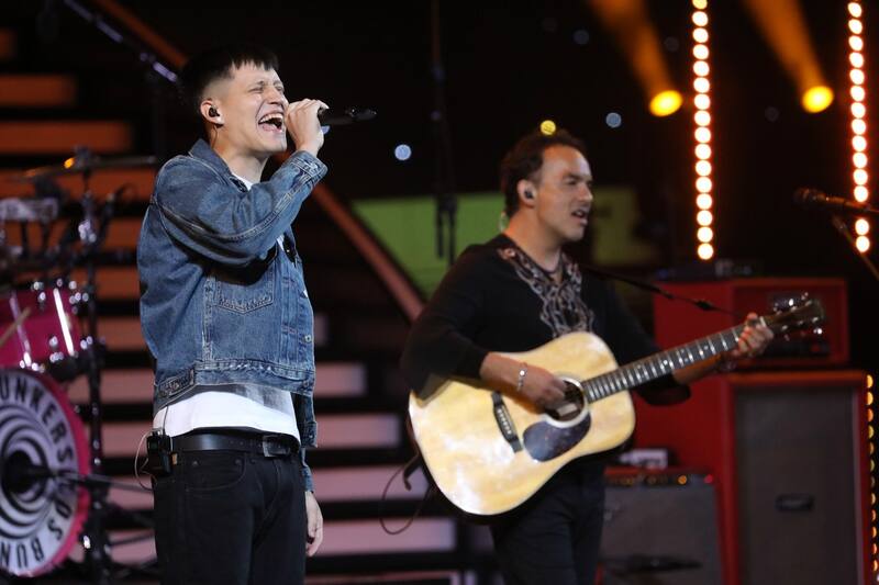 Los Bunkers y Kidd Voodoo en el Festival de Viña 2024.
(Créditos: Aton)