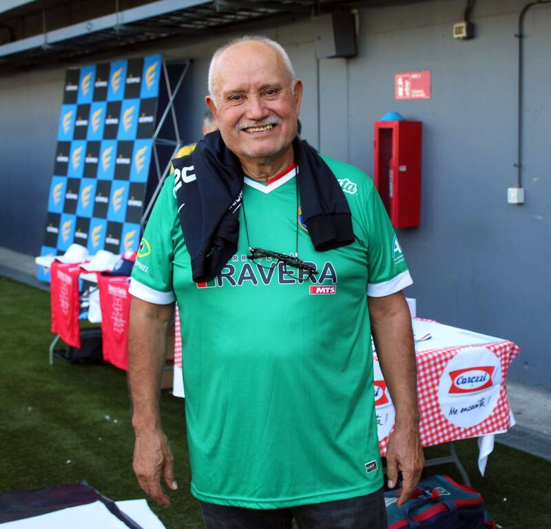 Amigo y compañero de múltiples aventuras en Audax Italiano, el profesional nunca olvidará lo compartido con Clavito. Foto: Pamela Juanita Cordero