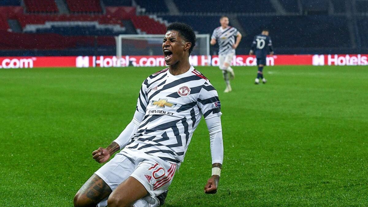 Manchester United bajó de la nube al PSG y lo venció como forastero en Champions League