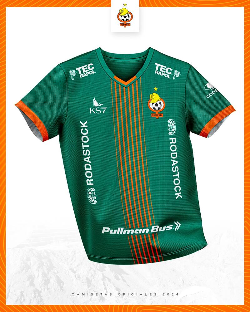 El verde será ocupado en una de las indumentarias alternativas de Cobresal