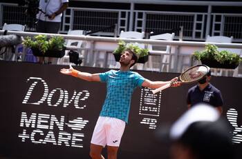 VIDEO| ¿Será sancionado? El grosero festejo de Juan Ignacio Lóndero tras su triunfo en la primera ronda del Chile Open