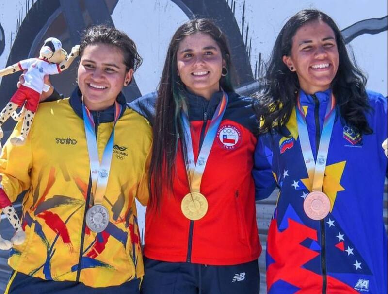 La ciclista chilena consiguió medalla de oro en Asunción 2022.