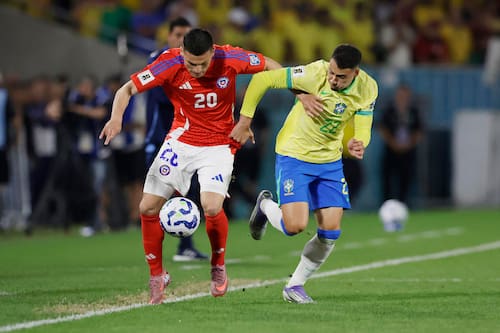 El jugador de Colo Colo fue lo más rescatable de Chile en su doloroso paso por el Maracaná. Foto: EFE