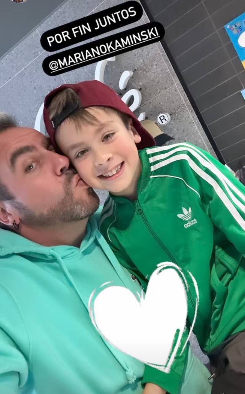 Francisco Kamiski y Mariano. Créditos: Instagram