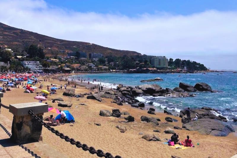 Un destino seguro para bañarse y compartir los últimos días de las vacaciones. Créditos: Google Maps.