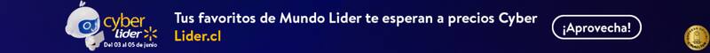 Para este CyberDary, Lider tendrá hasta 40% de descuento en productos seleccionados.