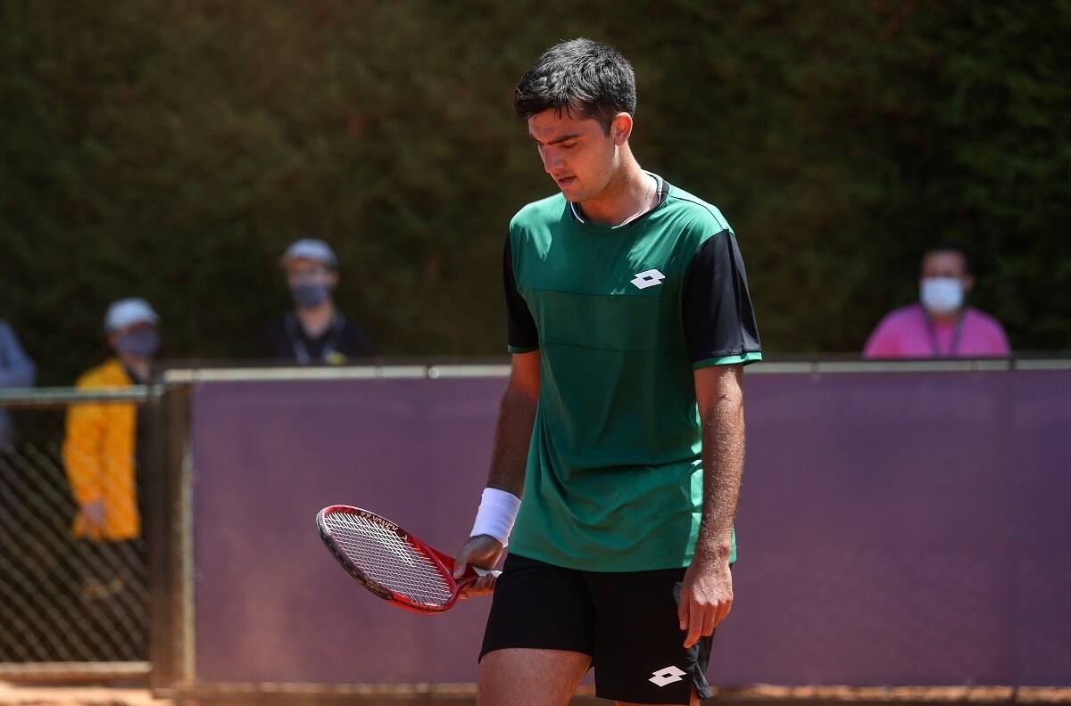 Tomás Barrios vio acabada su ilusión en los cuartos de final del Challenger de Santa Cruz