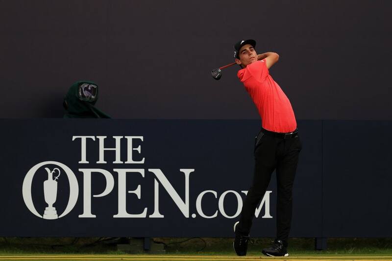 no pudo pasar el corte en el British Open.