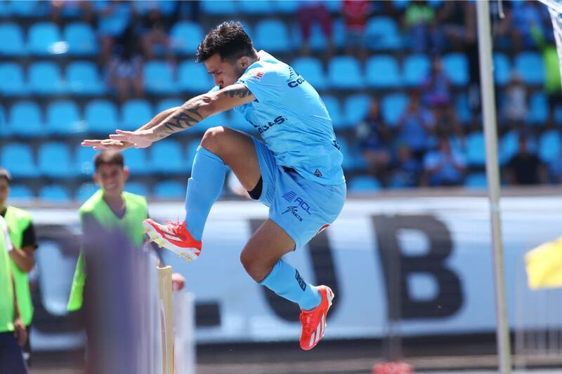 El extremo se perderá un encuentro clave de Copa Chile. Foto: Agencia Aton.