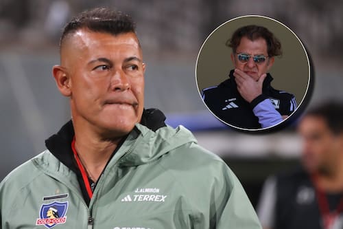 Jorge Almirón y Aníbal Mosa reflejaron el quiebre de la relación antes de viajar a Iquique