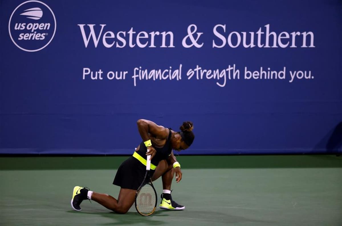Sorpresa en el Masters Cincinnati: Serena Williams cayó ante Maria Sakkari