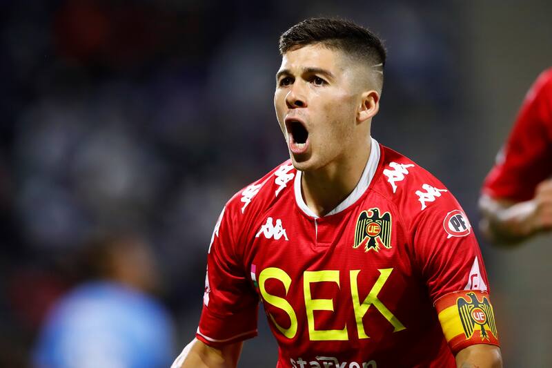 Víctor Felipe Méndez volvió a atacar a Unión Española.
Felipe Zanca/Photosport