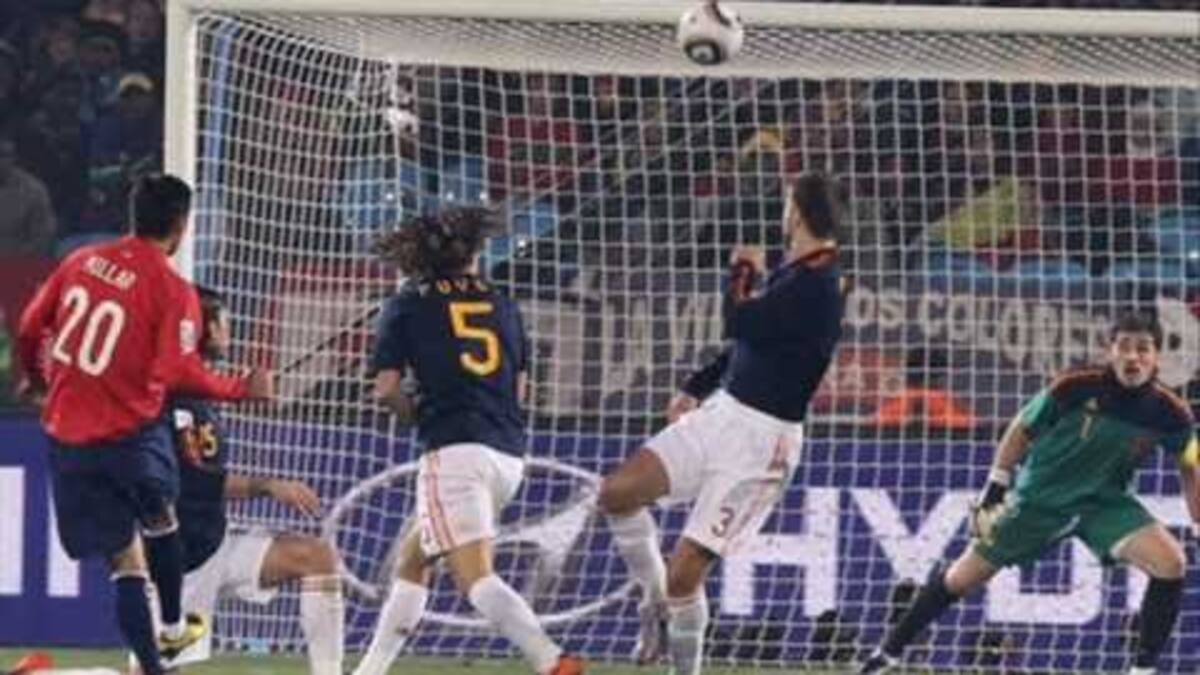 El gol de Millar a España en la clasificación a octavos de Sudáfrica 2010